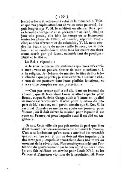 L'ami de la religion et du roi journal ecclesiastique, politique et litteraire