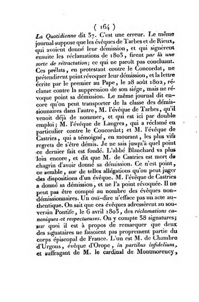 L'ami de la religion et du roi journal ecclesiastique, politique et litteraire