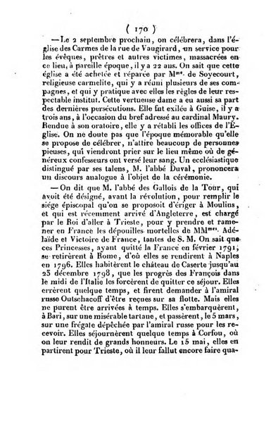 L'ami de la religion et du roi journal ecclesiastique, politique et litteraire