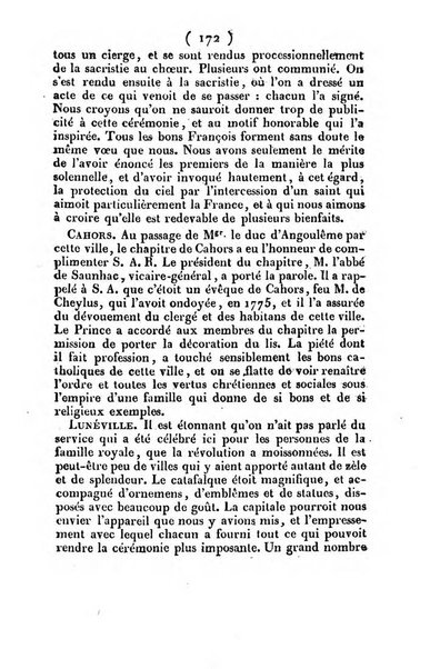 L'ami de la religion et du roi journal ecclesiastique, politique et litteraire