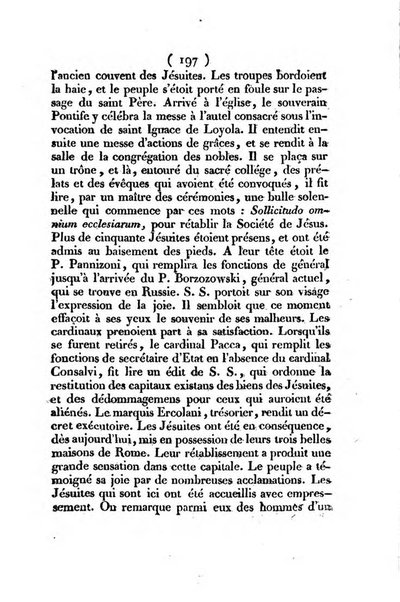 L'ami de la religion et du roi journal ecclesiastique, politique et litteraire