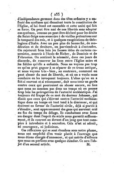 L'ami de la religion et du roi journal ecclesiastique, politique et litteraire