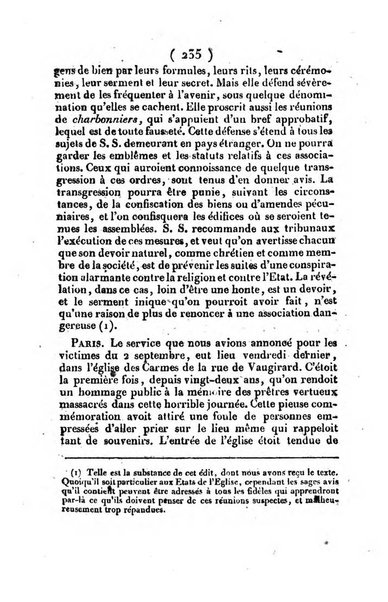 L'ami de la religion et du roi journal ecclesiastique, politique et litteraire