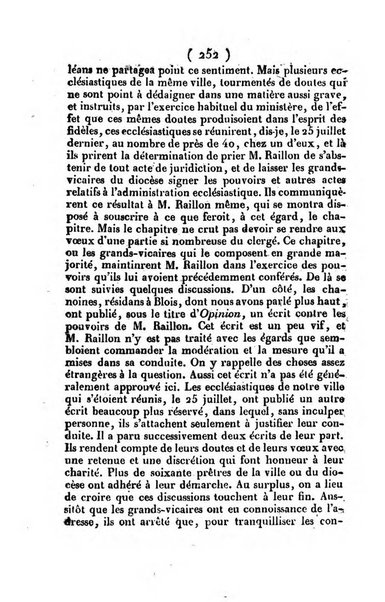 L'ami de la religion et du roi journal ecclesiastique, politique et litteraire