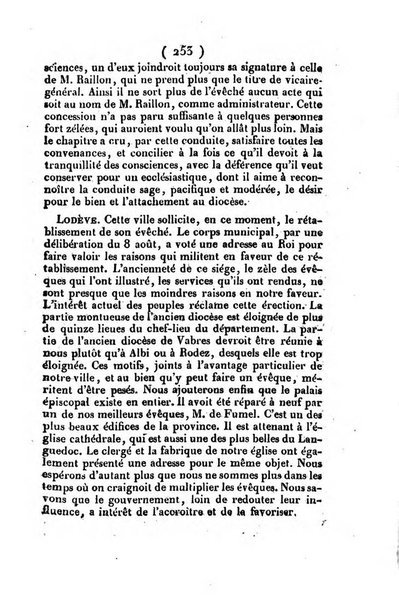 L'ami de la religion et du roi journal ecclesiastique, politique et litteraire