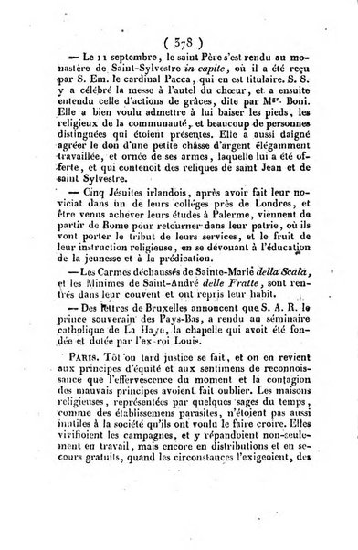 L'ami de la religion et du roi journal ecclesiastique, politique et litteraire