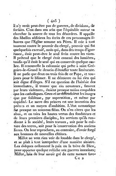 L'ami de la religion et du roi journal ecclesiastique, politique et litteraire