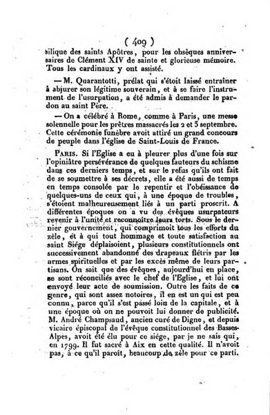 L'ami de la religion et du roi journal ecclesiastique, politique et litteraire