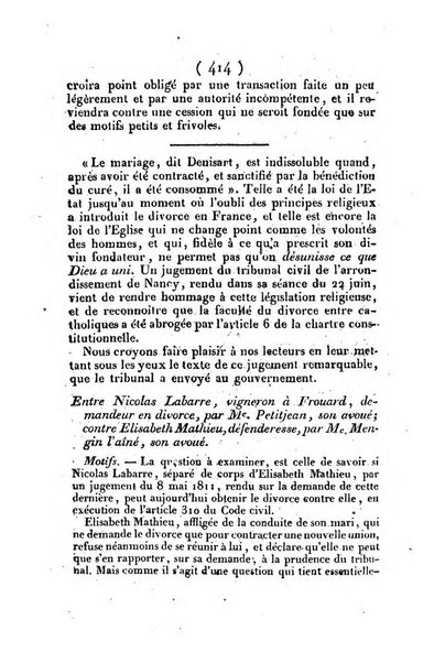 L'ami de la religion et du roi journal ecclesiastique, politique et litteraire