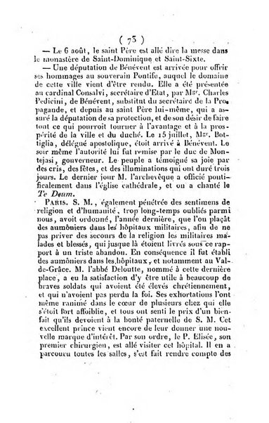 L'ami de la religion et du roi journal ecclesiastique, politique et litteraire