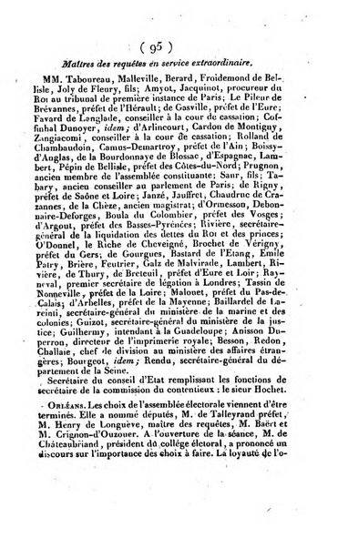 L'ami de la religion et du roi journal ecclesiastique, politique et litteraire