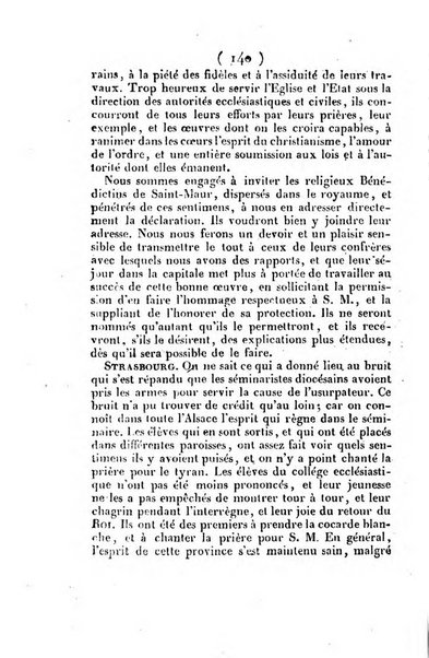 L'ami de la religion et du roi journal ecclesiastique, politique et litteraire