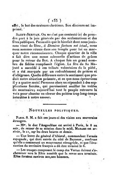 L'ami de la religion et du roi journal ecclesiastique, politique et litteraire