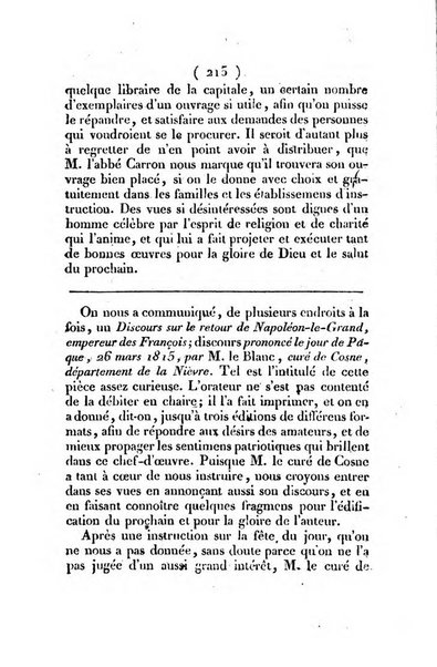 L'ami de la religion et du roi journal ecclesiastique, politique et litteraire