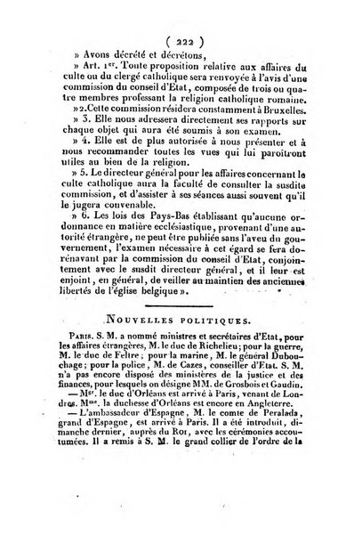 L'ami de la religion et du roi journal ecclesiastique, politique et litteraire