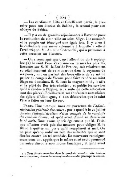 L'ami de la religion et du roi journal ecclesiastique, politique et litteraire