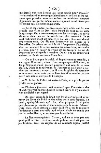 L'ami de la religion et du roi journal ecclesiastique, politique et litteraire