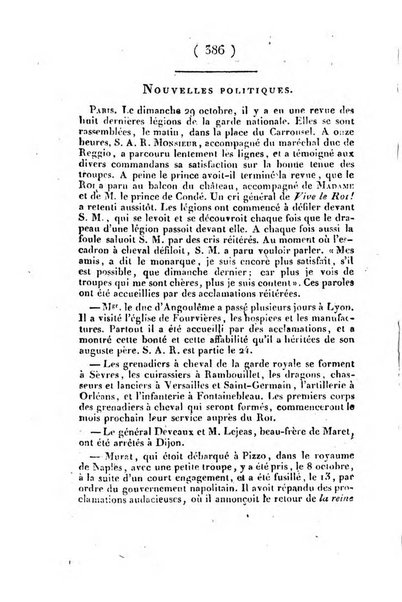 L'ami de la religion et du roi journal ecclesiastique, politique et litteraire