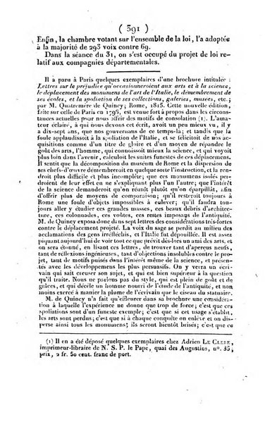 L'ami de la religion et du roi journal ecclesiastique, politique et litteraire