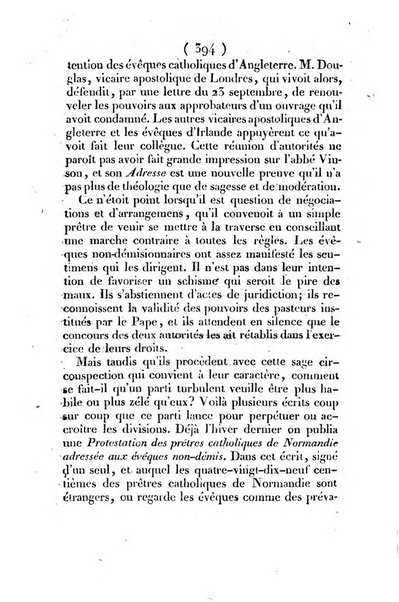 L'ami de la religion et du roi journal ecclesiastique, politique et litteraire