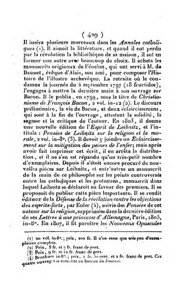 L'ami de la religion et du roi journal ecclesiastique, politique et litteraire