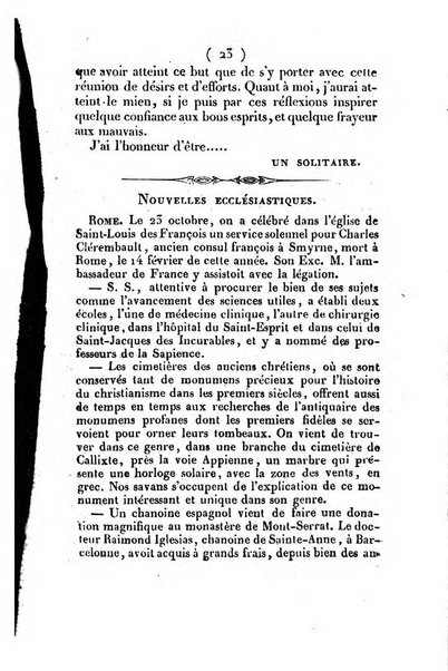 L'ami de la religion et du roi journal ecclesiastique, politique et litteraire