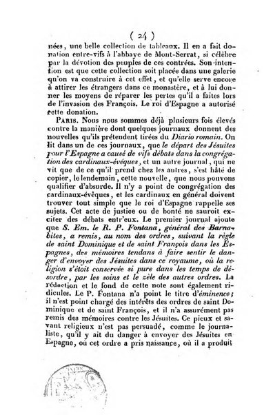 L'ami de la religion et du roi journal ecclesiastique, politique et litteraire