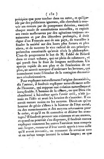 L'ami de la religion et du roi journal ecclesiastique, politique et litteraire