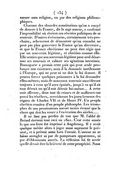 L'ami de la religion et du roi journal ecclesiastique, politique et litteraire