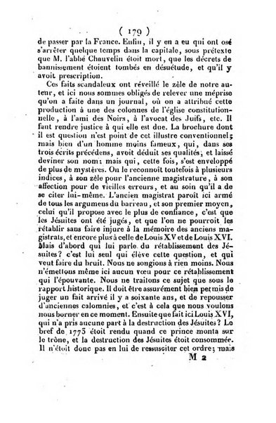 L'ami de la religion et du roi journal ecclesiastique, politique et litteraire