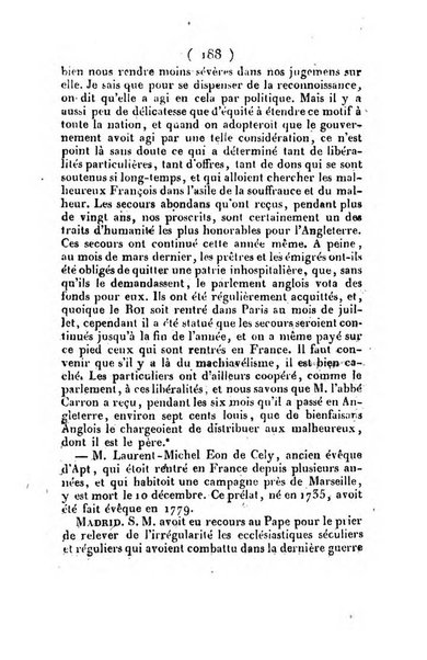 L'ami de la religion et du roi journal ecclesiastique, politique et litteraire