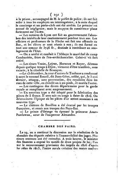 L'ami de la religion et du roi journal ecclesiastique, politique et litteraire