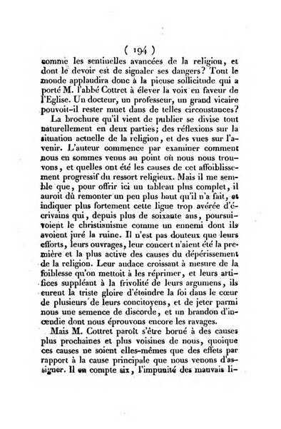 L'ami de la religion et du roi journal ecclesiastique, politique et litteraire