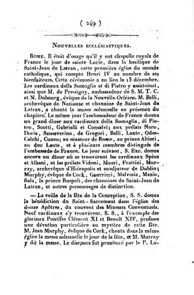 L'ami de la religion et du roi journal ecclesiastique, politique et litteraire