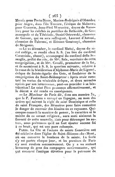 L'ami de la religion et du roi journal ecclesiastique, politique et litteraire