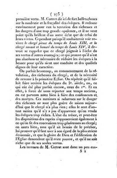 L'ami de la religion et du roi journal ecclesiastique, politique et litteraire