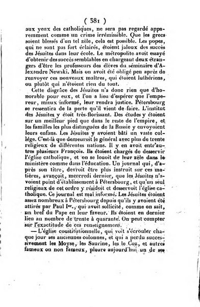 L'ami de la religion et du roi journal ecclesiastique, politique et litteraire