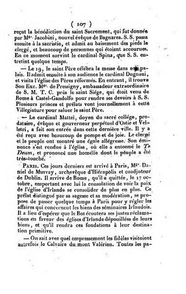 L'ami de la religion et du roi journal ecclesiastique, politique et litteraire