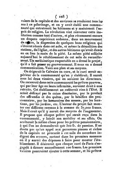 L'ami de la religion et du roi journal ecclesiastique, politique et litteraire