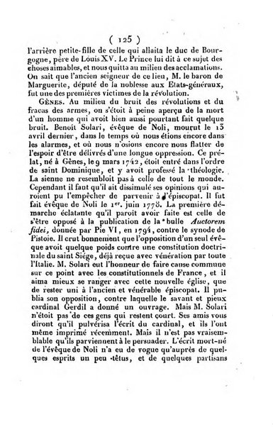 L'ami de la religion et du roi journal ecclesiastique, politique et litteraire