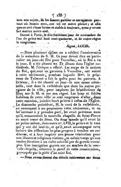 L'ami de la religion et du roi journal ecclesiastique, politique et litteraire