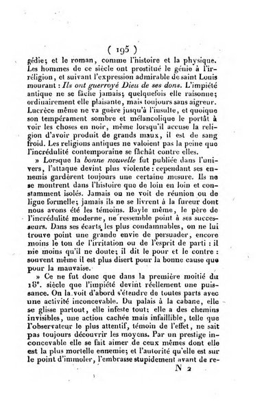 L'ami de la religion et du roi journal ecclesiastique, politique et litteraire