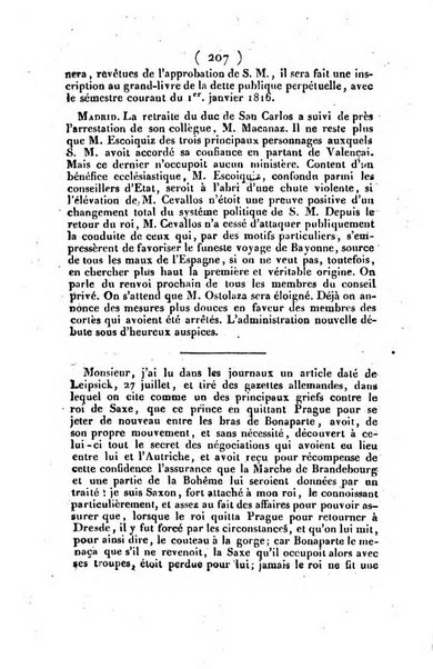 L'ami de la religion et du roi journal ecclesiastique, politique et litteraire