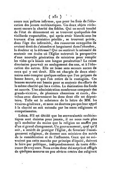 L'ami de la religion et du roi journal ecclesiastique, politique et litteraire