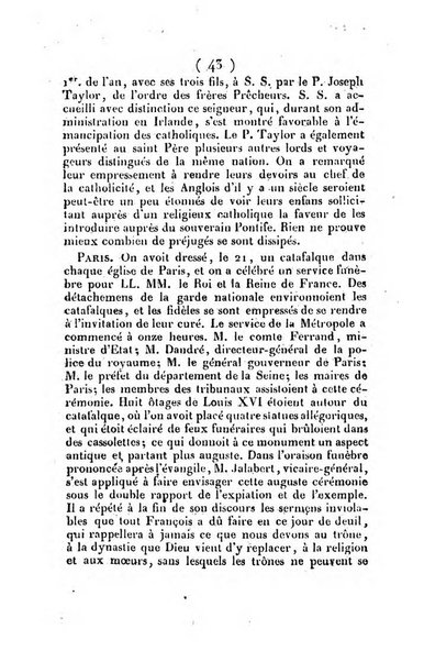 L'ami de la religion et du roi journal ecclesiastique, politique et litteraire