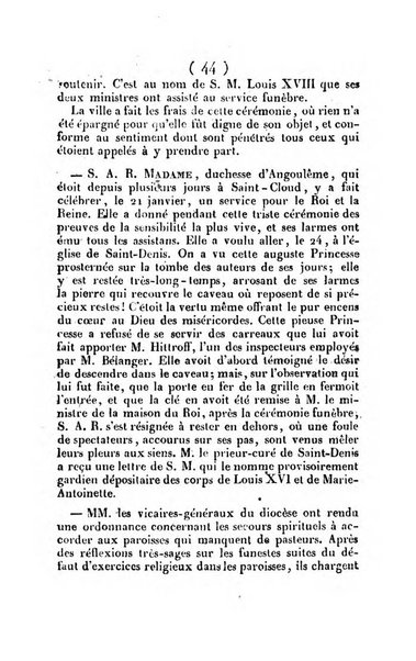 L'ami de la religion et du roi journal ecclesiastique, politique et litteraire