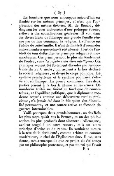 L'ami de la religion et du roi journal ecclesiastique, politique et litteraire