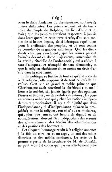 L'ami de la religion et du roi journal ecclesiastique, politique et litteraire