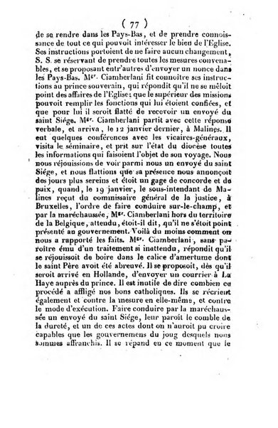 L'ami de la religion et du roi journal ecclesiastique, politique et litteraire