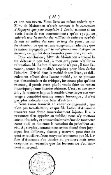 L'ami de la religion et du roi journal ecclesiastique, politique et litteraire